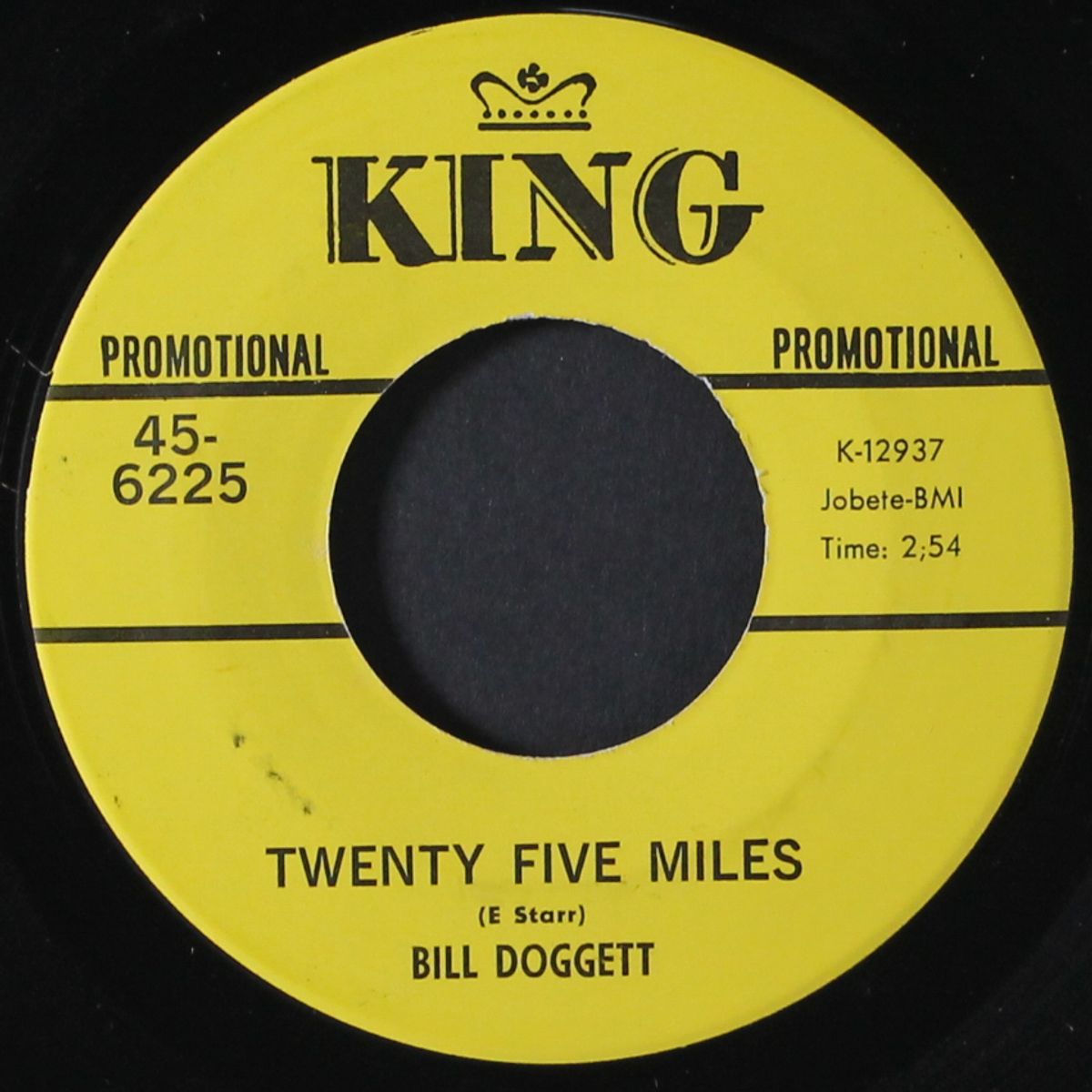 twenty five miles / for once in my life by BILL DOGGETT