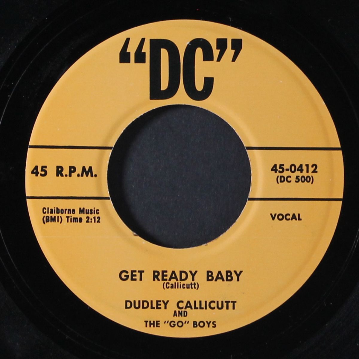 get ready baby / heart trouble by DUDLEY CALLICUTT