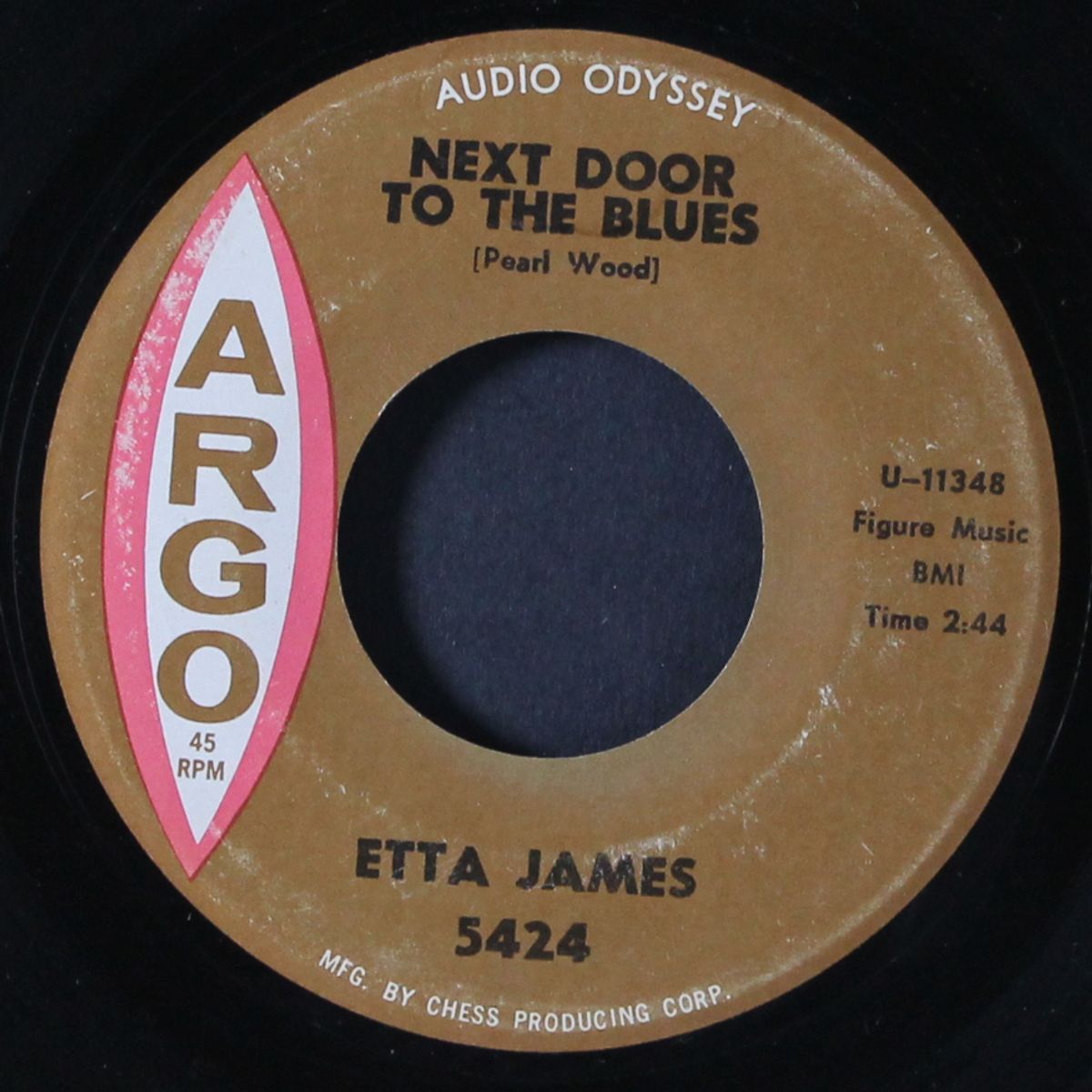 next door to the blues / fools rush in by ETTA JAMES