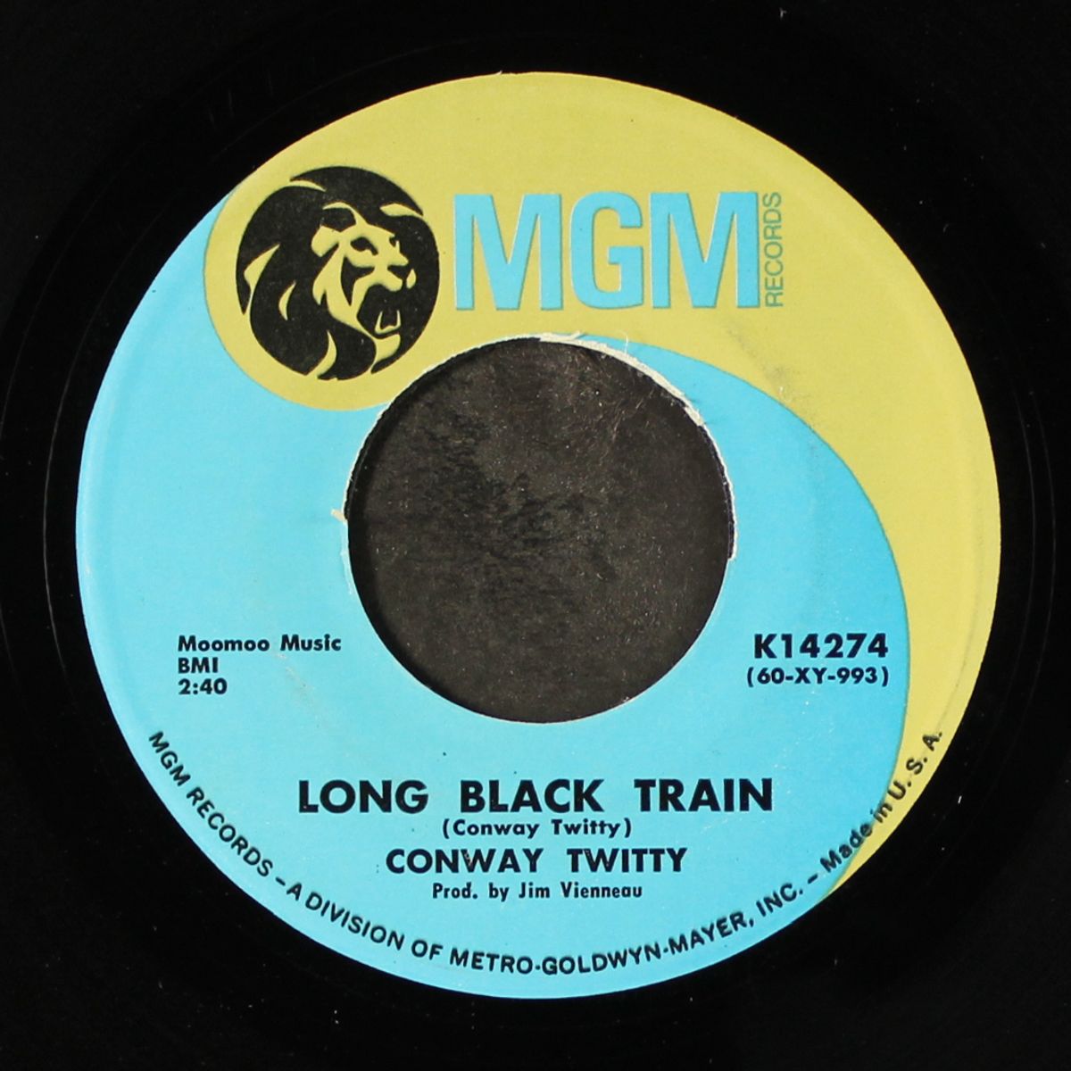 long black train / what a dream by CONWAY TWITTY