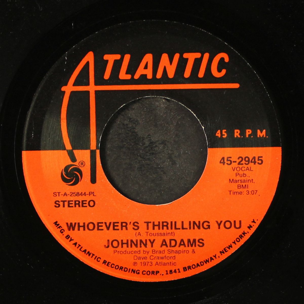 whoever's thrilling you / fortune teller by JOHNNY ADAMS