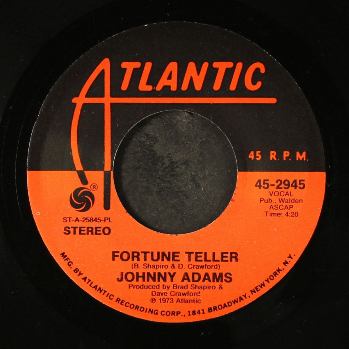 whoever's thrilling you / fortune teller by JOHNNY ADAMS