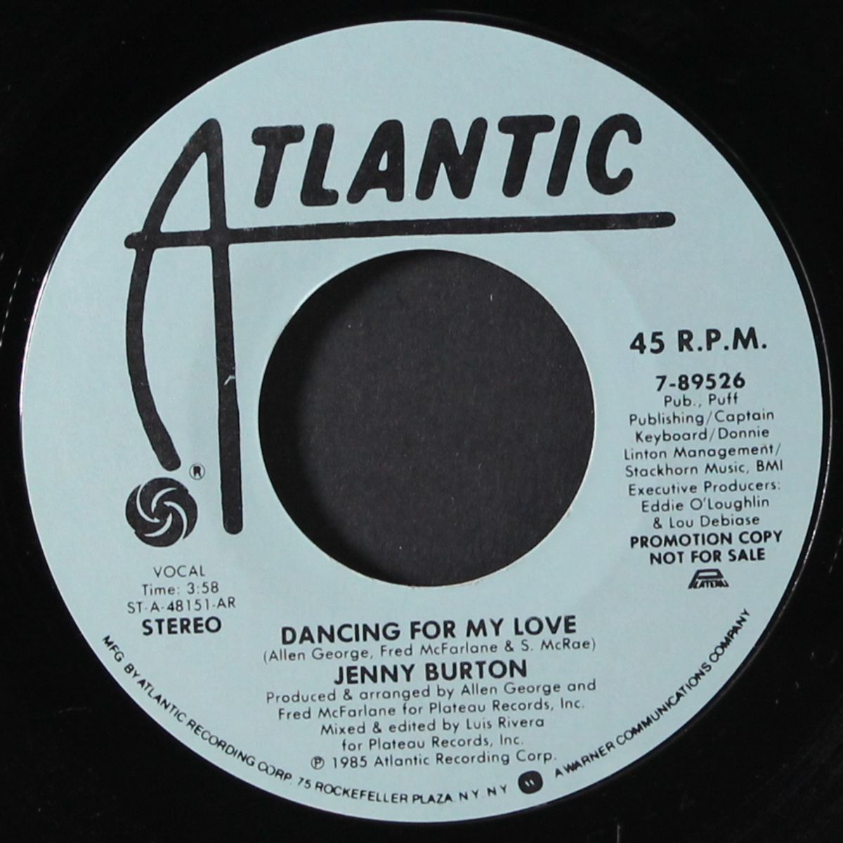 dancing for my love / same by JENNY BURTON
