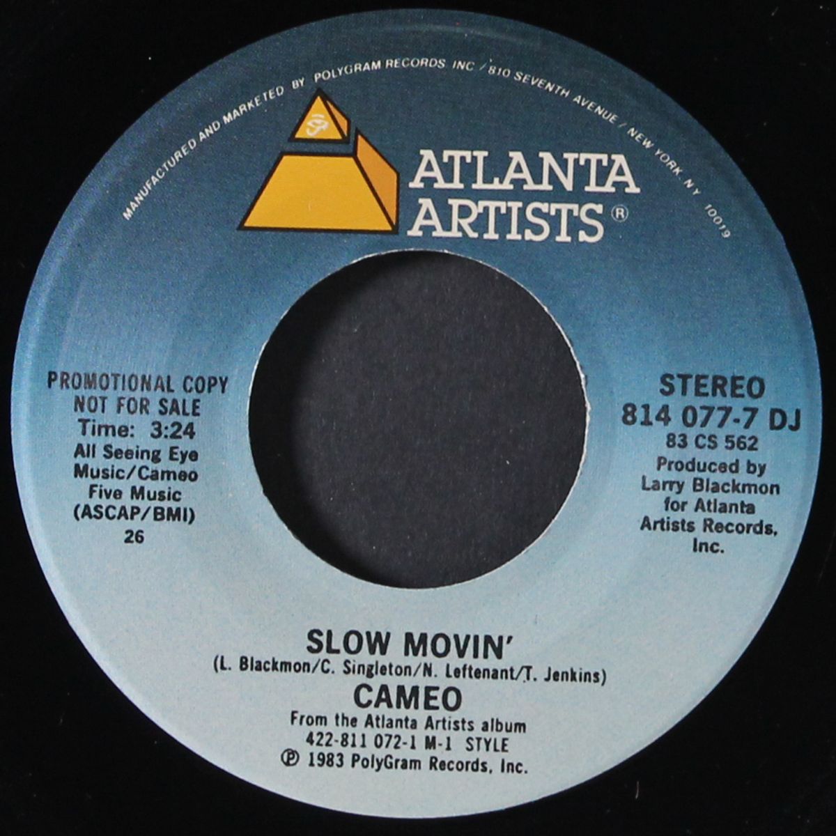 slow movin' / same by CAMEO