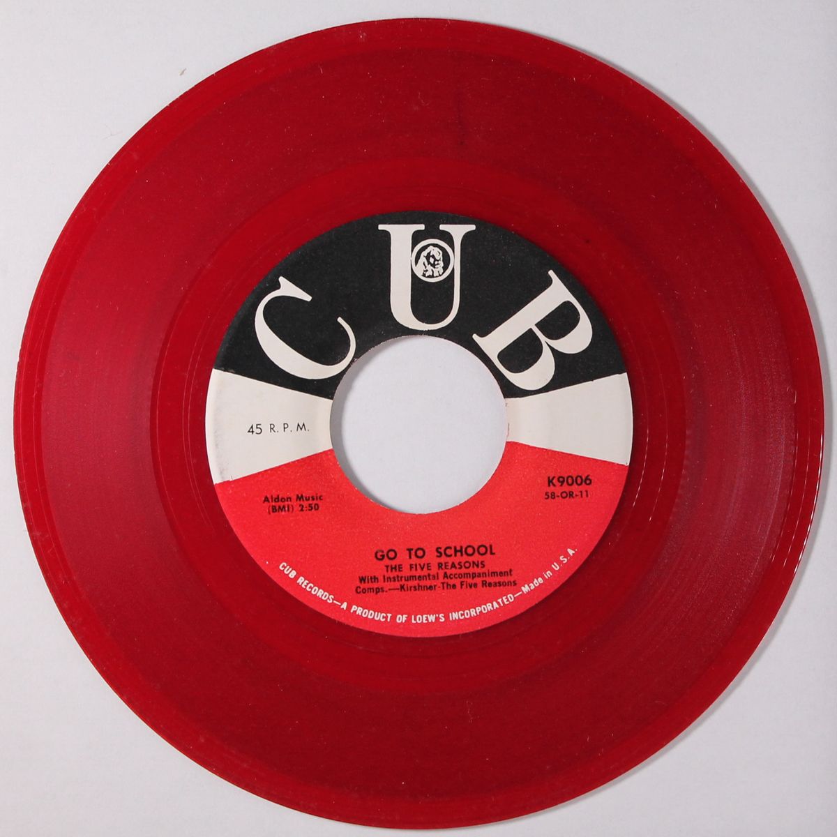 go to school / three o'clock rock by FIVE REASONS