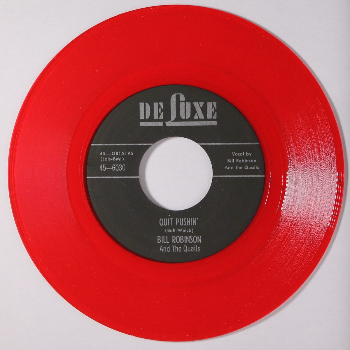 lonely star / quit pushin' by BILL ROBINSON & QUAILS