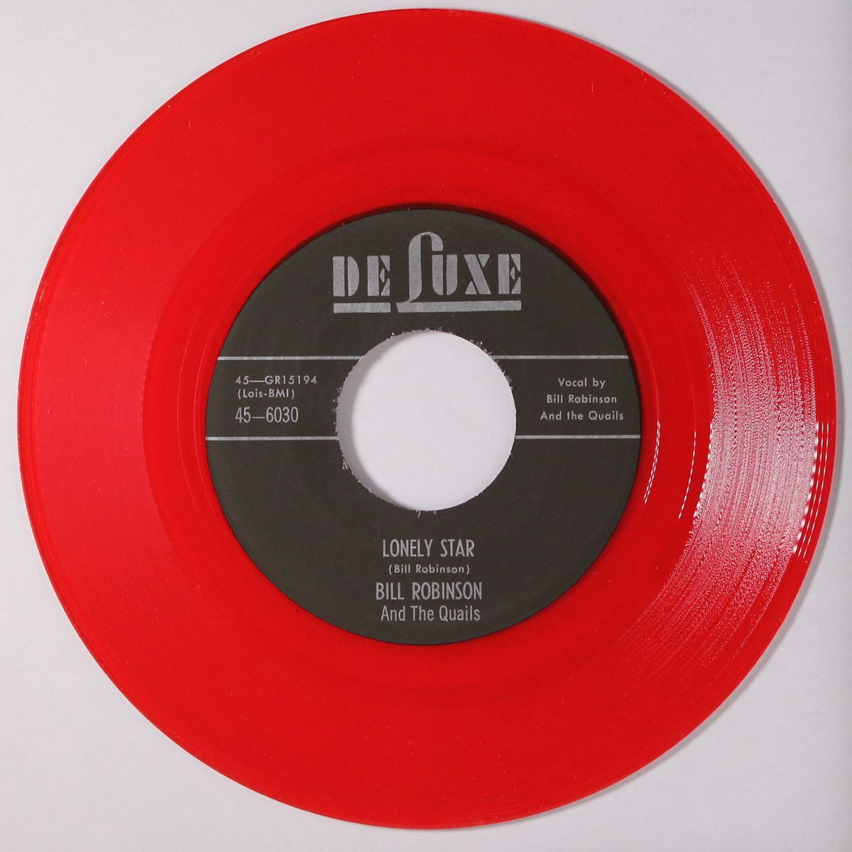lonely star / quit pushin' by BILL ROBINSON & QUAILS
