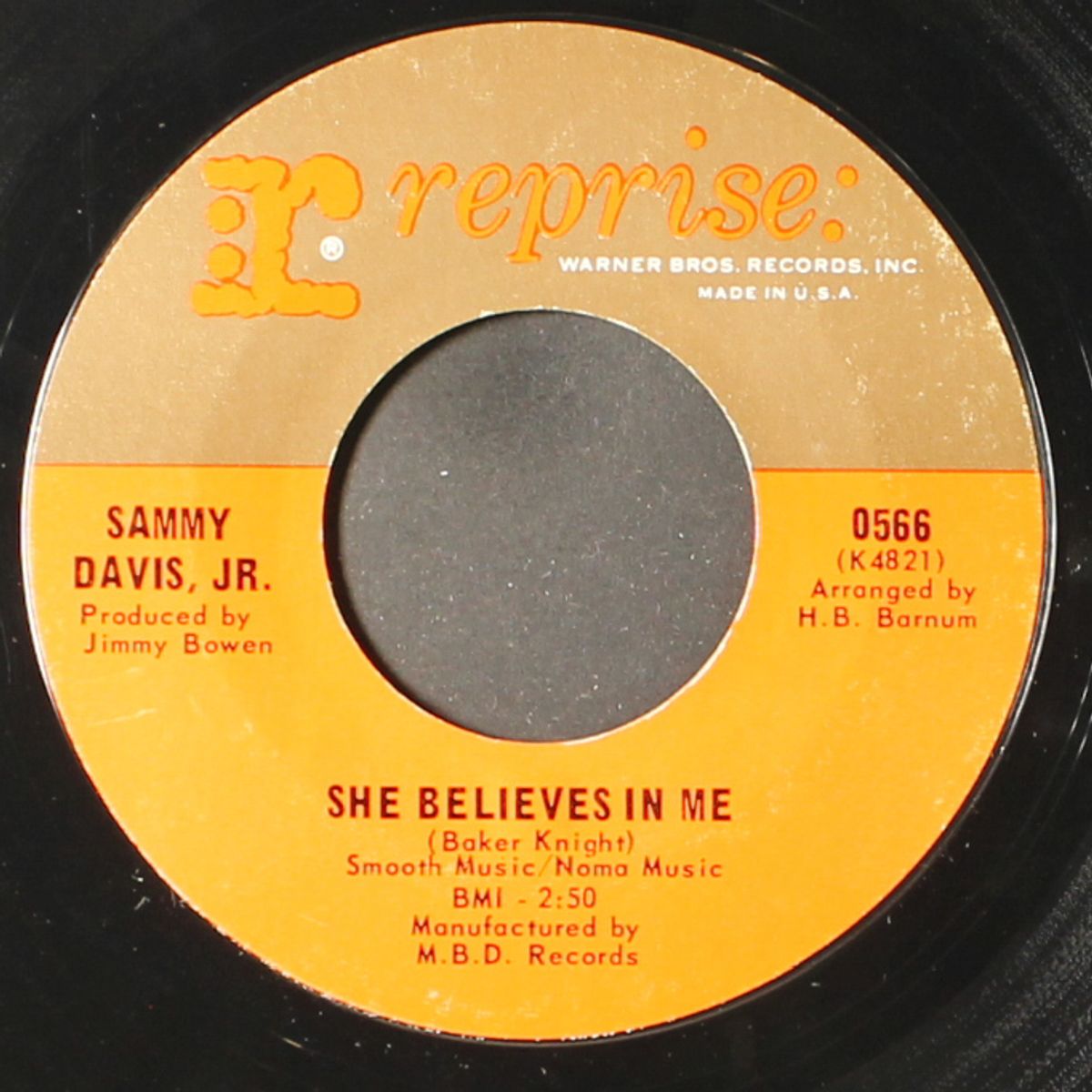 she believes in me / don't blame the children by SAMMY DAVIS, JR.