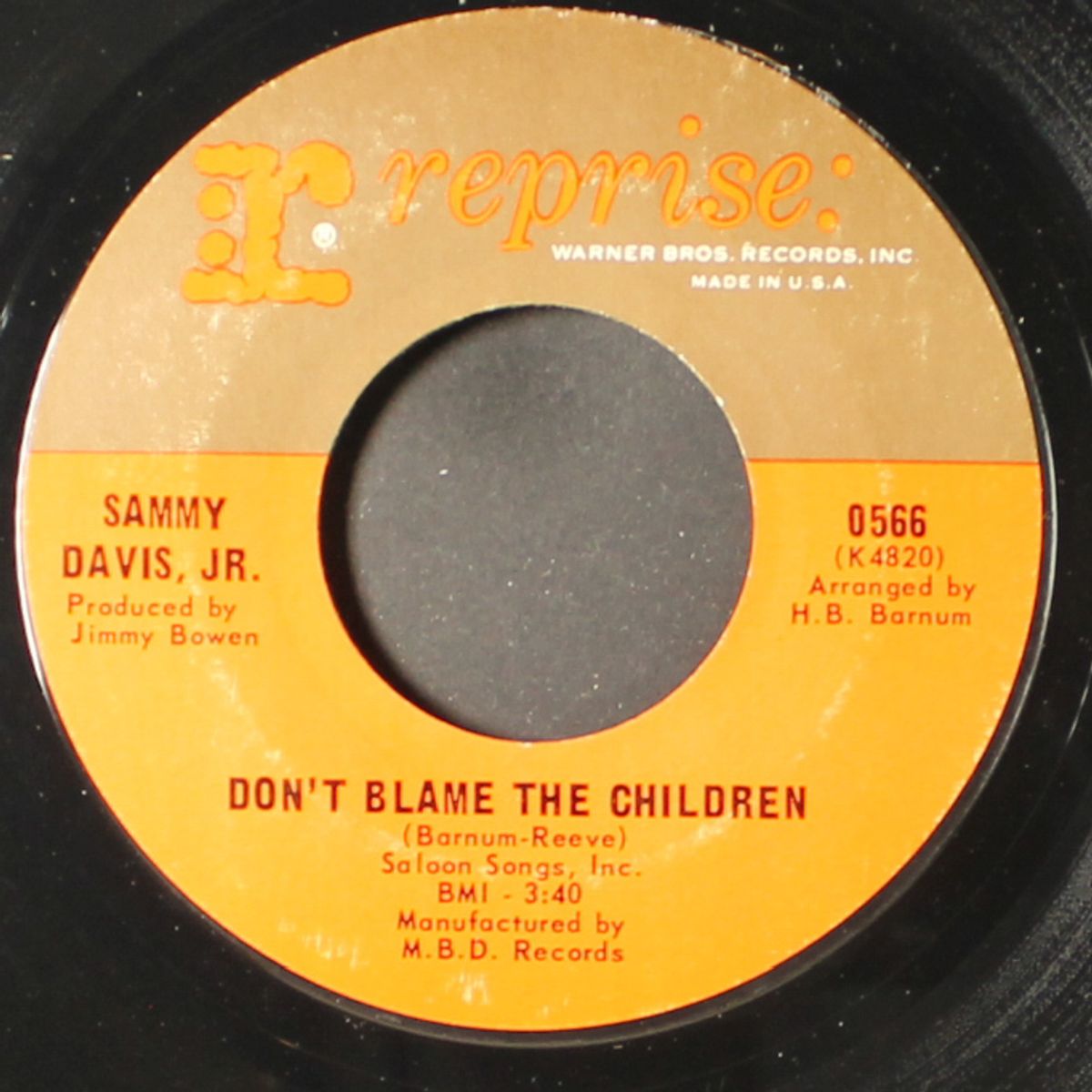she believes in me / don't blame the children by SAMMY DAVIS, JR.