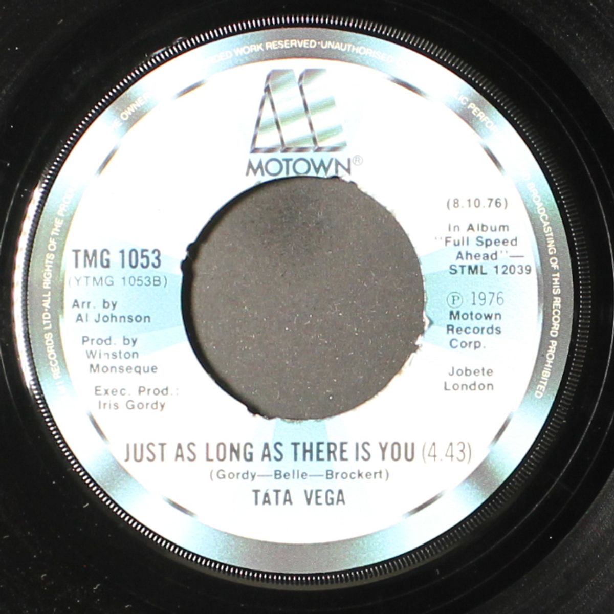 try love from the inside / just as long as there is you by TATA VEGA