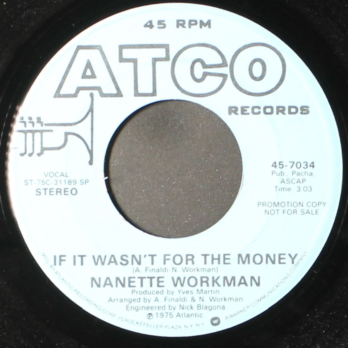 if it wasn't for the money by NANETTE WORKMAN