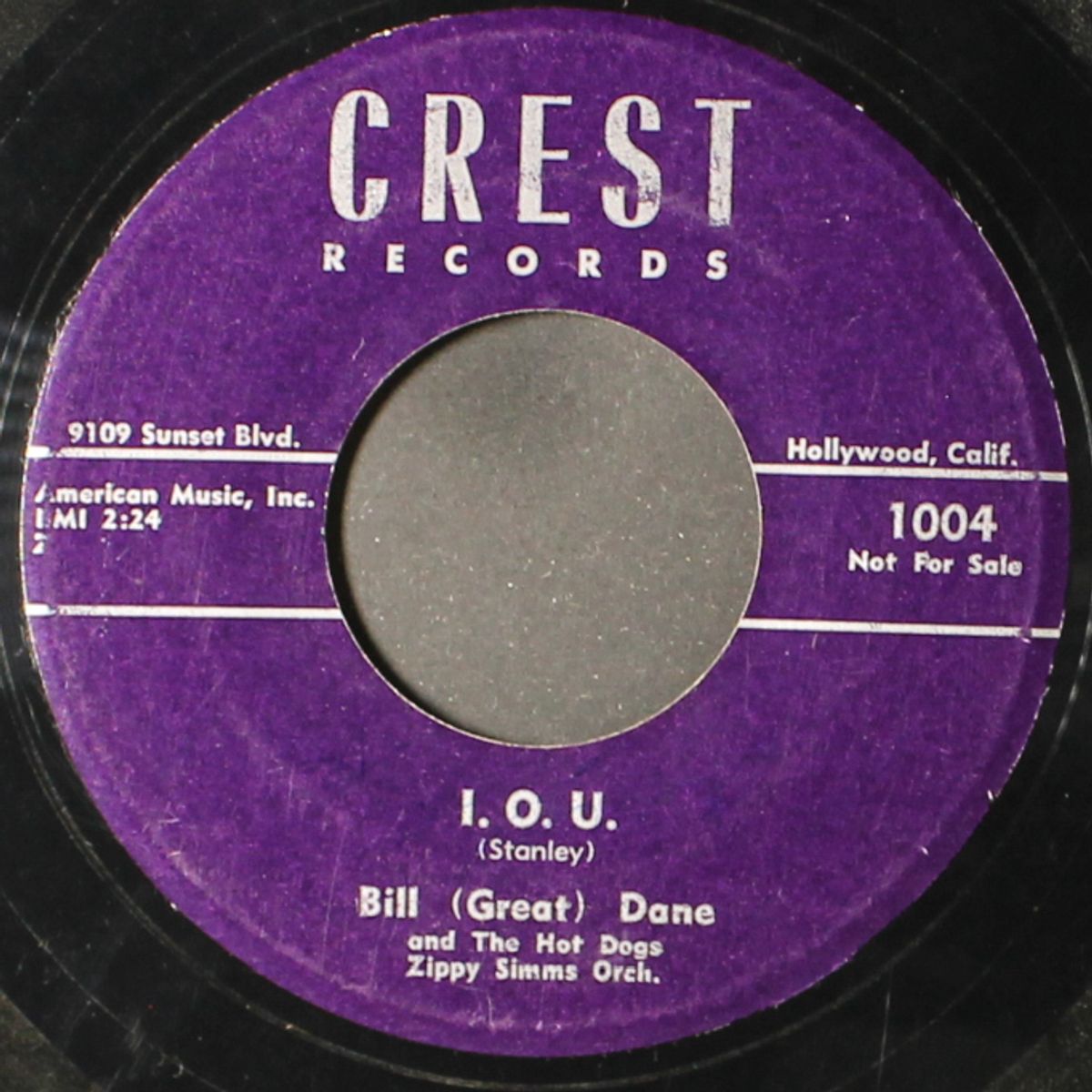 boom-a-dee boom / i.o.u. by HOT DOGS