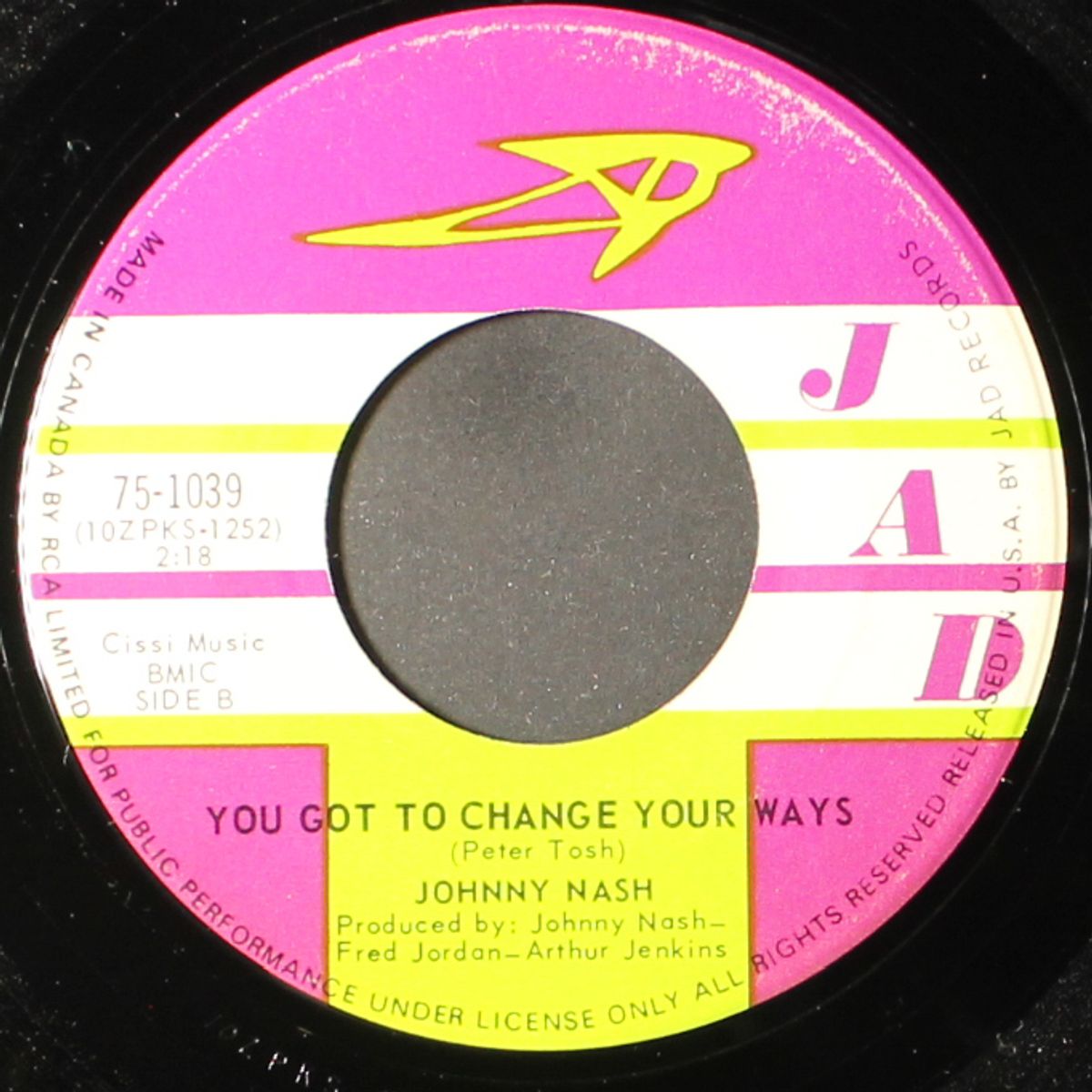 falling in and out of love / you've got to change your ways by JOHNNY NASH
