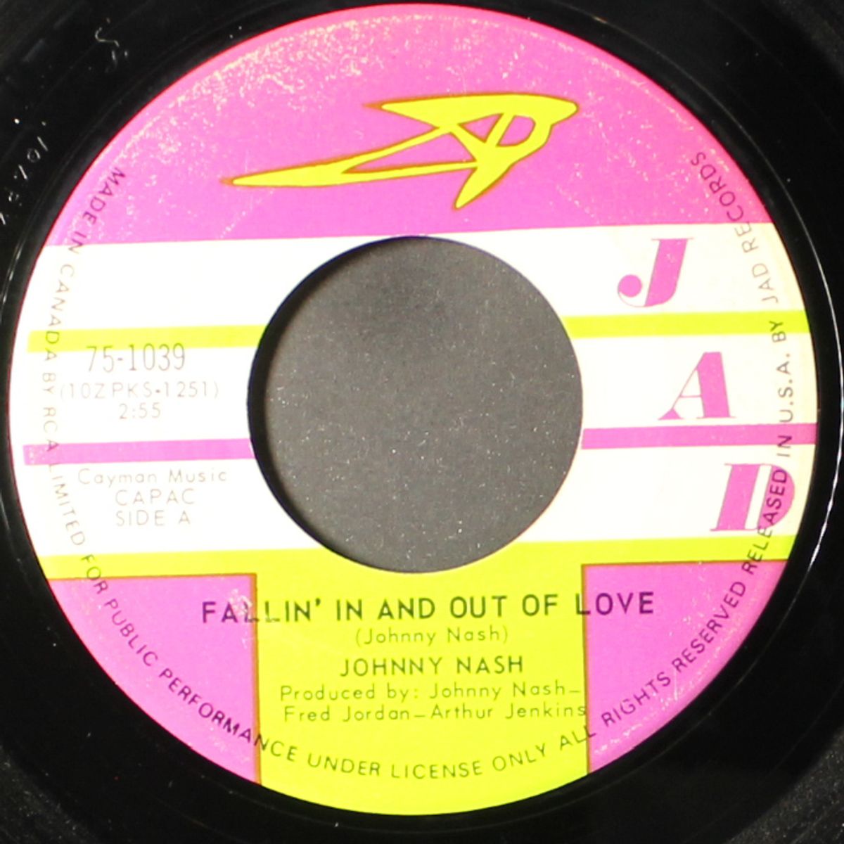 falling in and out of love / you've got to change your ways by JOHNNY NASH