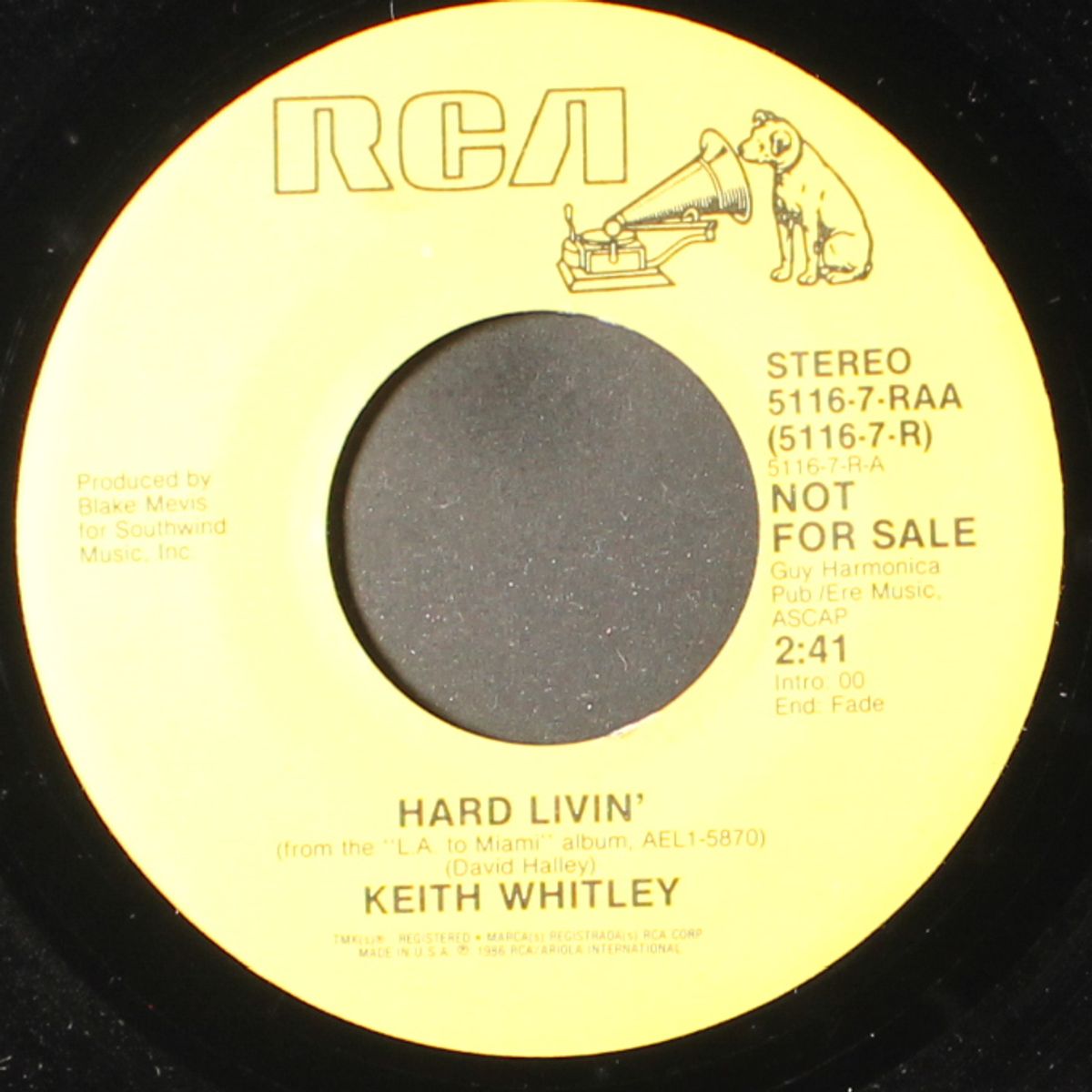 hard livin' / same by KEITH WHITLEY