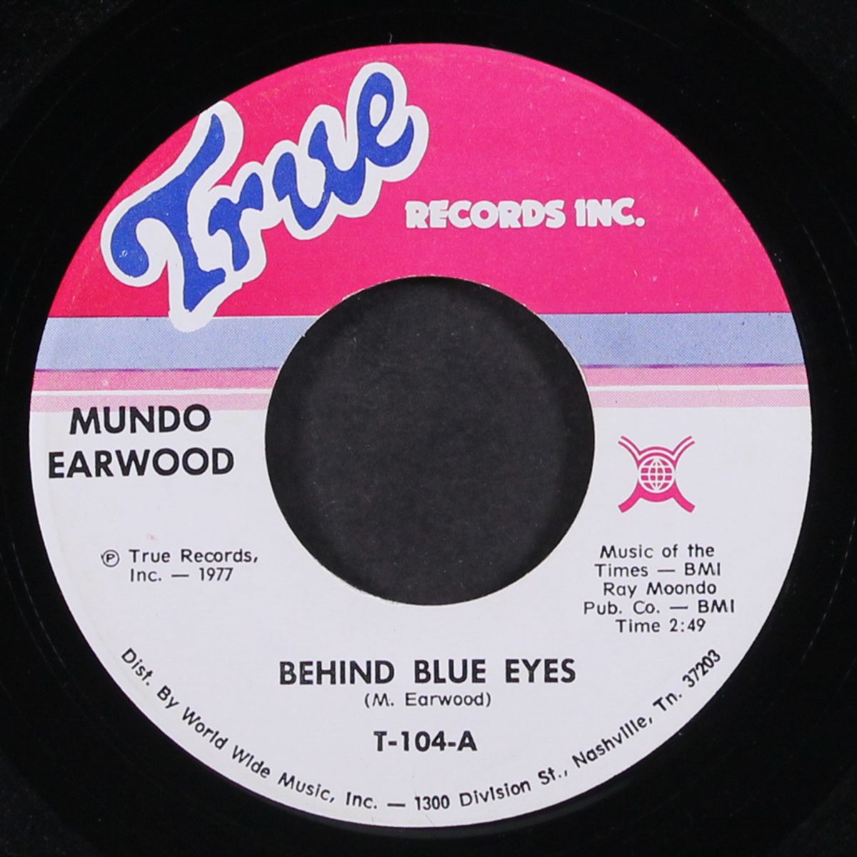 behind blue eyes / let's get naked by MUNDO EARWOOD