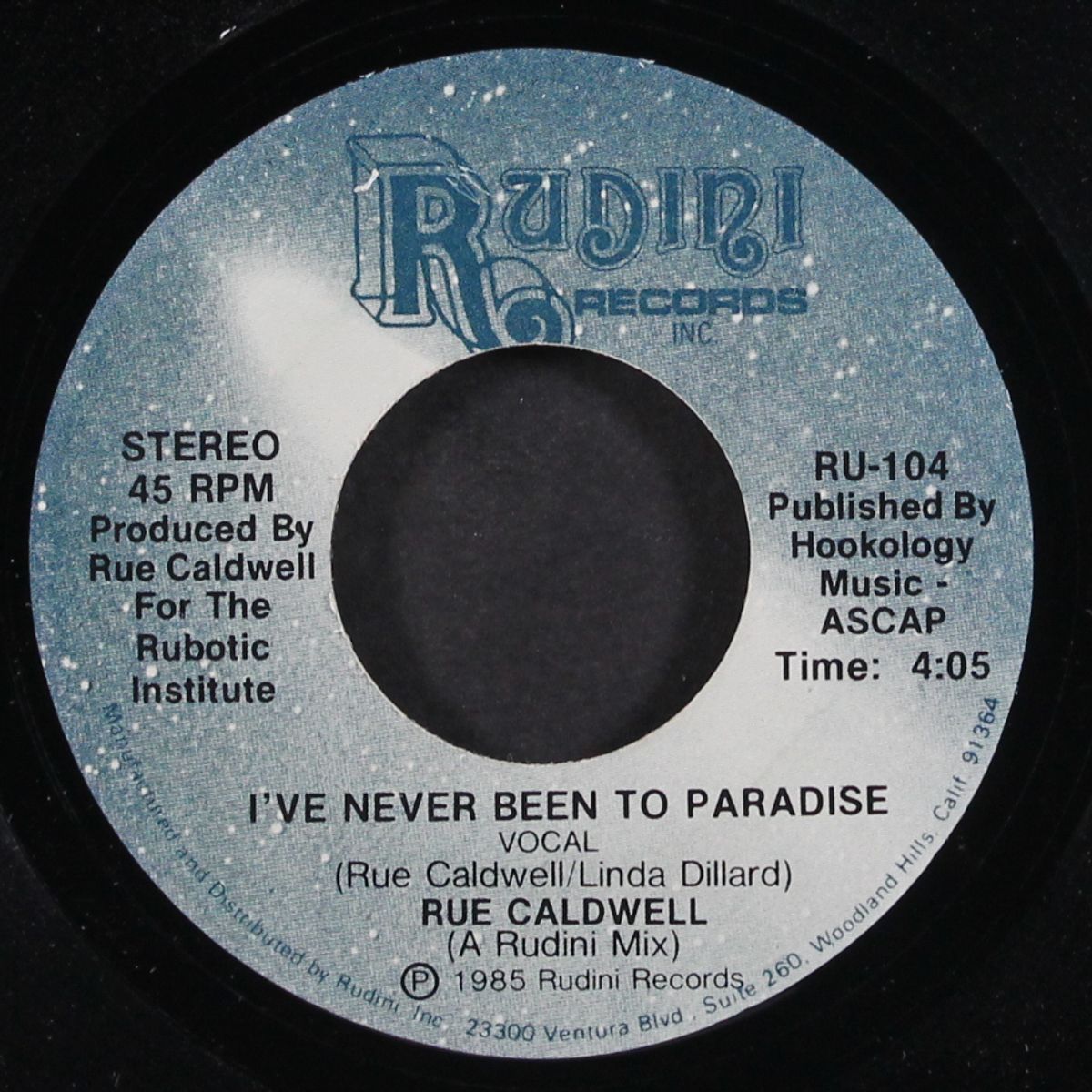 i've never been to paradise by RUE CALDWELL