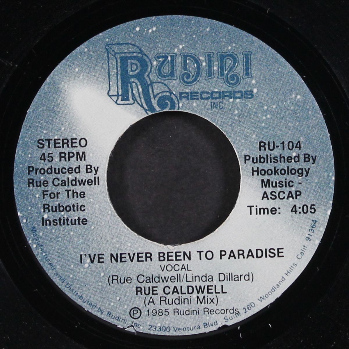 i've never been to paradise by RUE CALDWELL