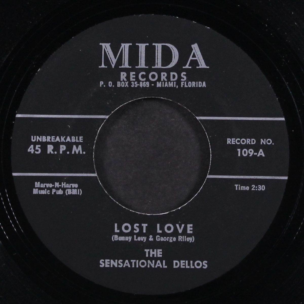 lost love / so don't go by SENSATIONAL DELLOS