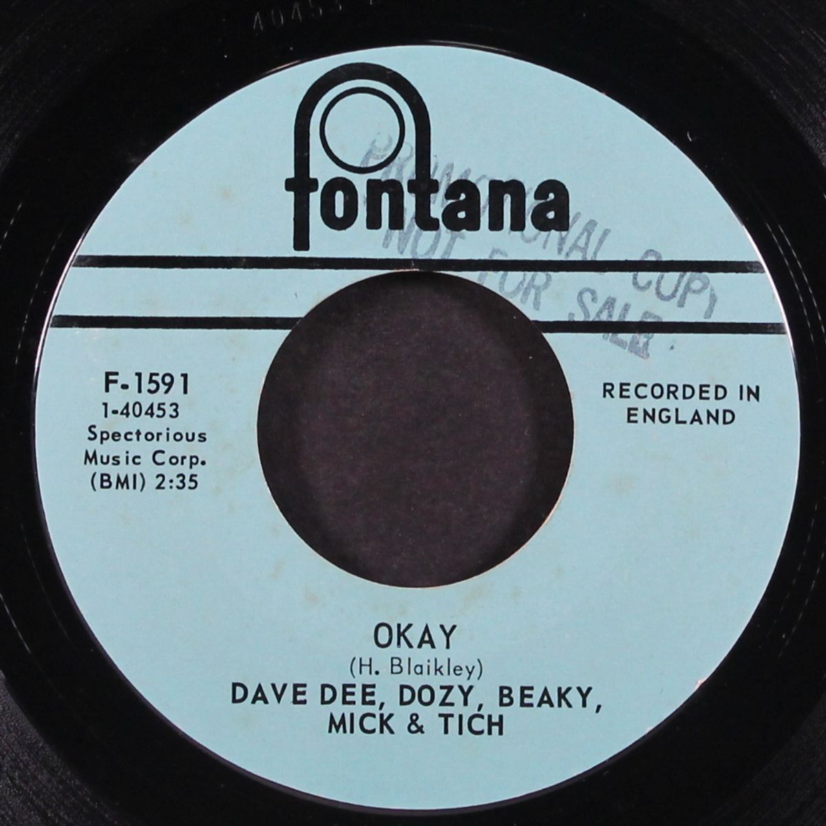 okay! by DAVE DEE, DOZY, BEAKY, MICK & TICH