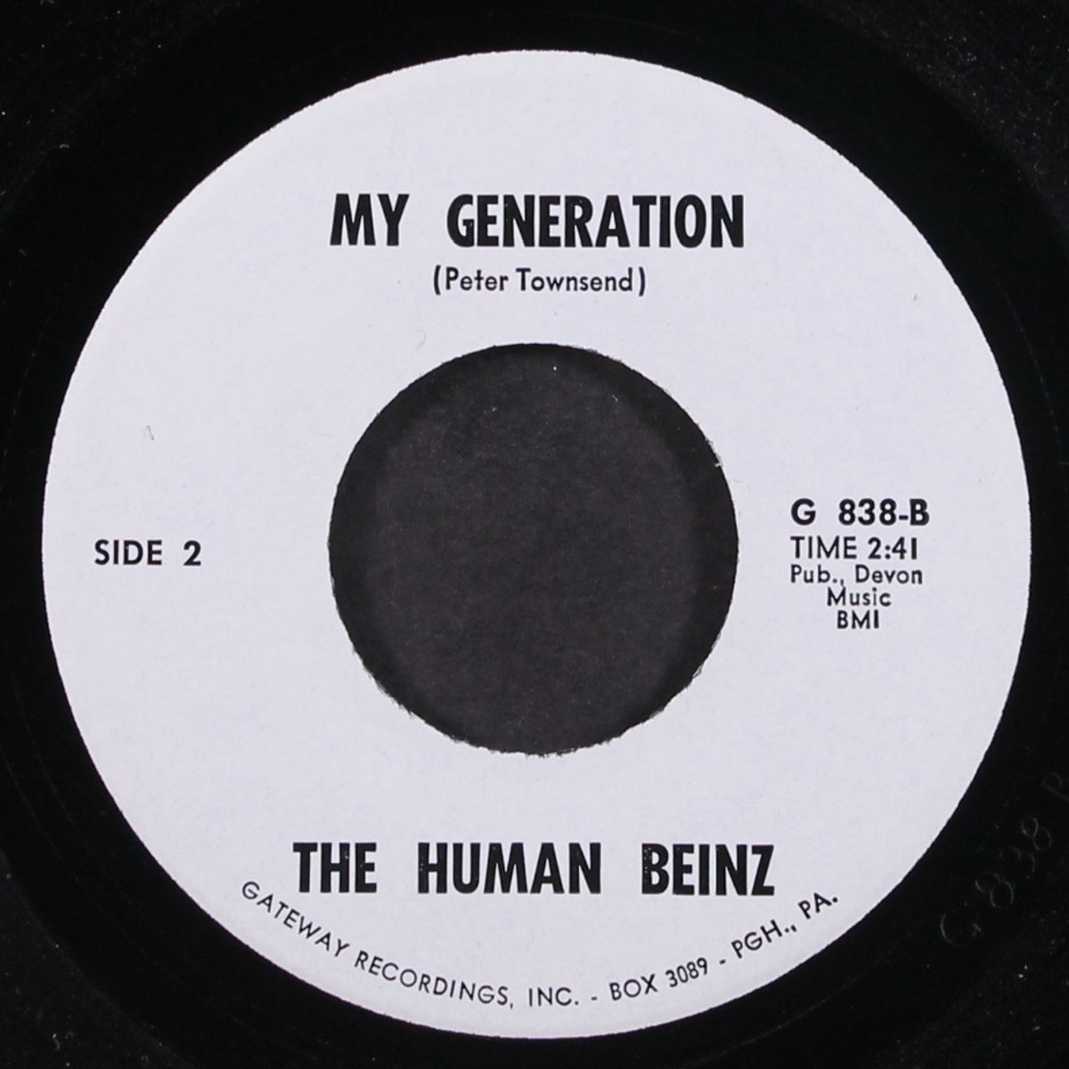 my generation / pied piper by HUMAN BEINZ