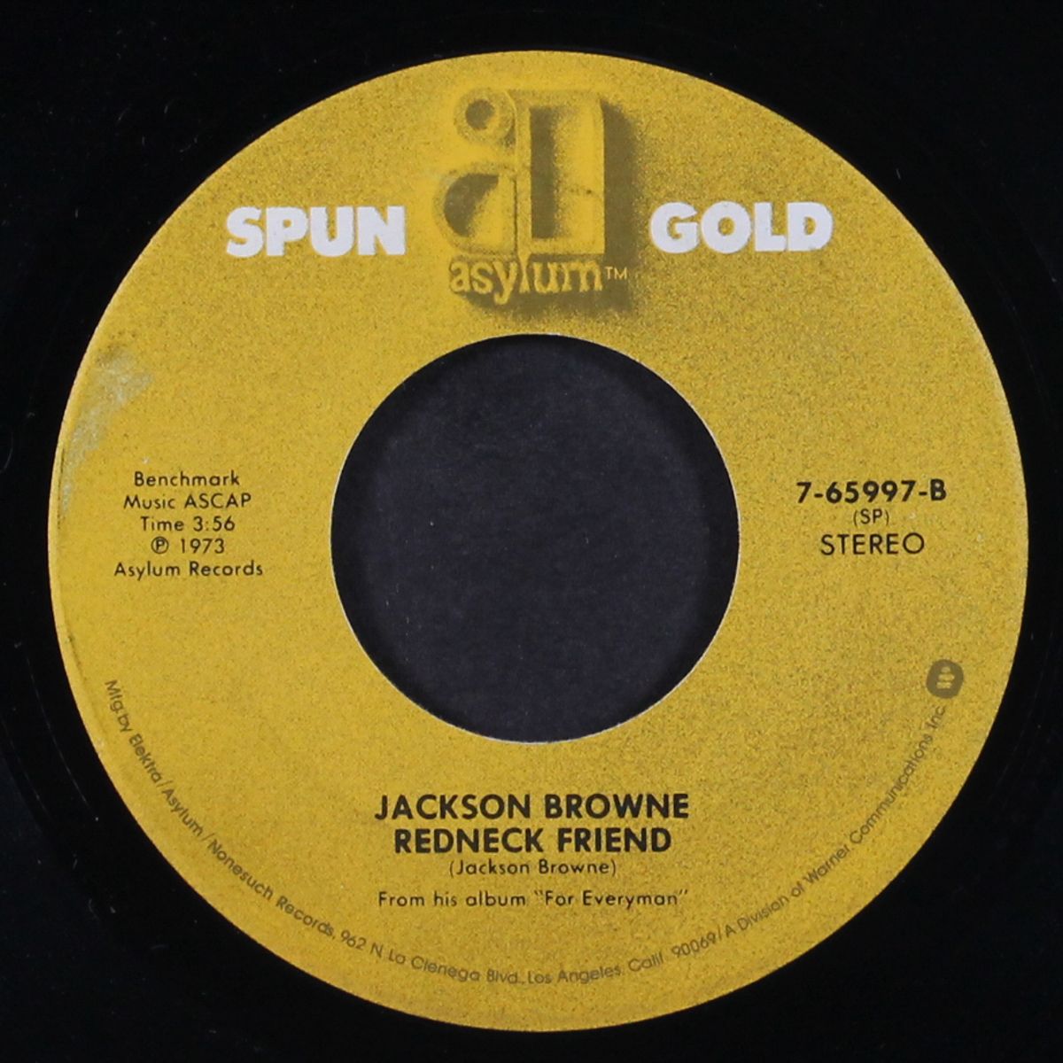 somebody's baby / redneck friend by JACKSON BROWNE