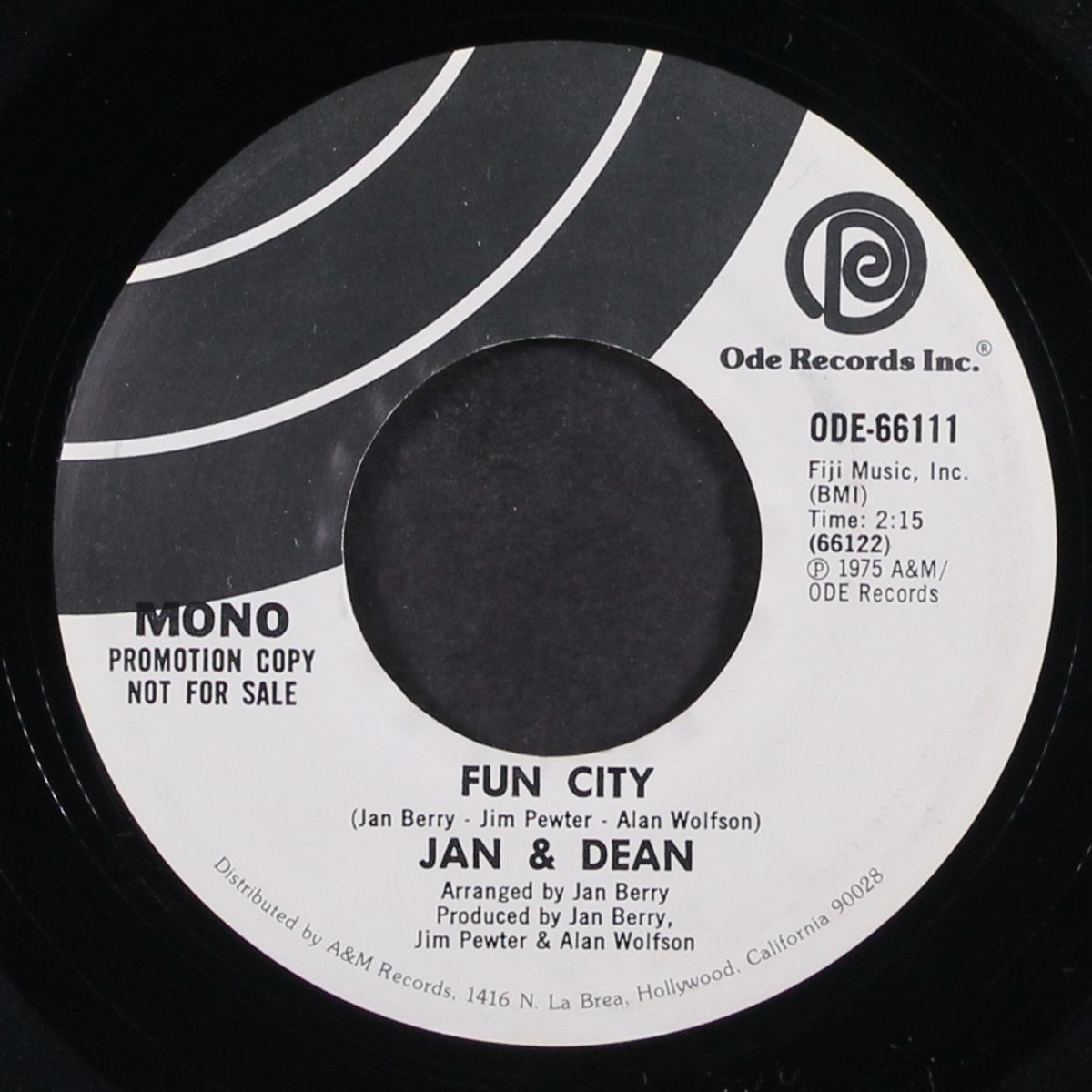 fun city / mono by JAN & DEAN
