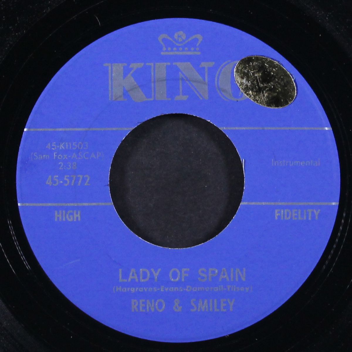 just about then / lady of spain by RENO & SMILEY