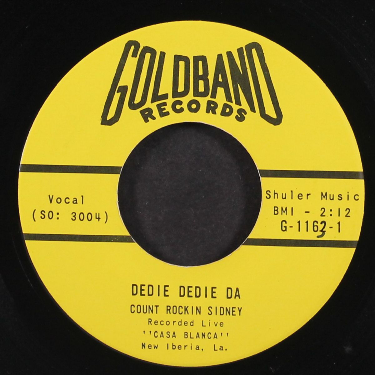 life without love / dedie dedie da by COUNT ROCKIN SIDNEY