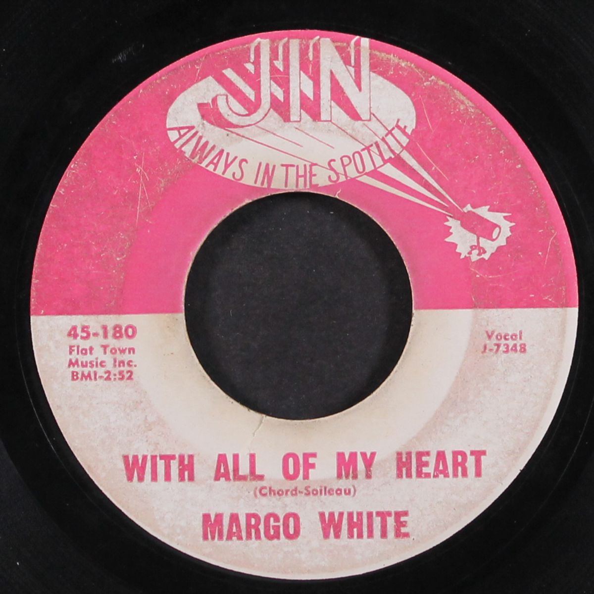 i'm not ashamed / with all of my heart by MARGO WHITE