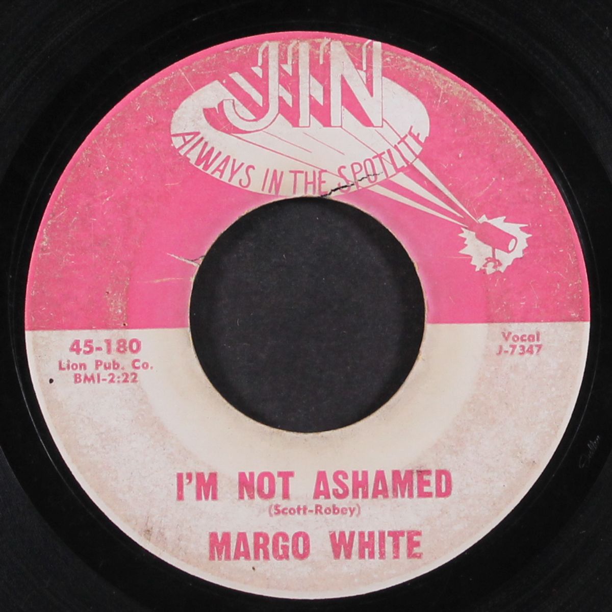 i'm not ashamed / with all of my heart by MARGO WHITE