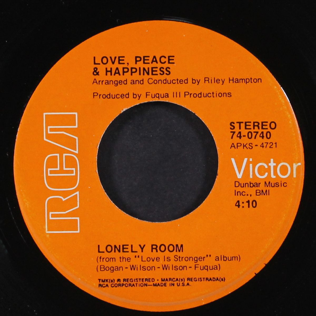 i don't want to do wrong / lonely room by LOVE, PEACE & HAPPINESS