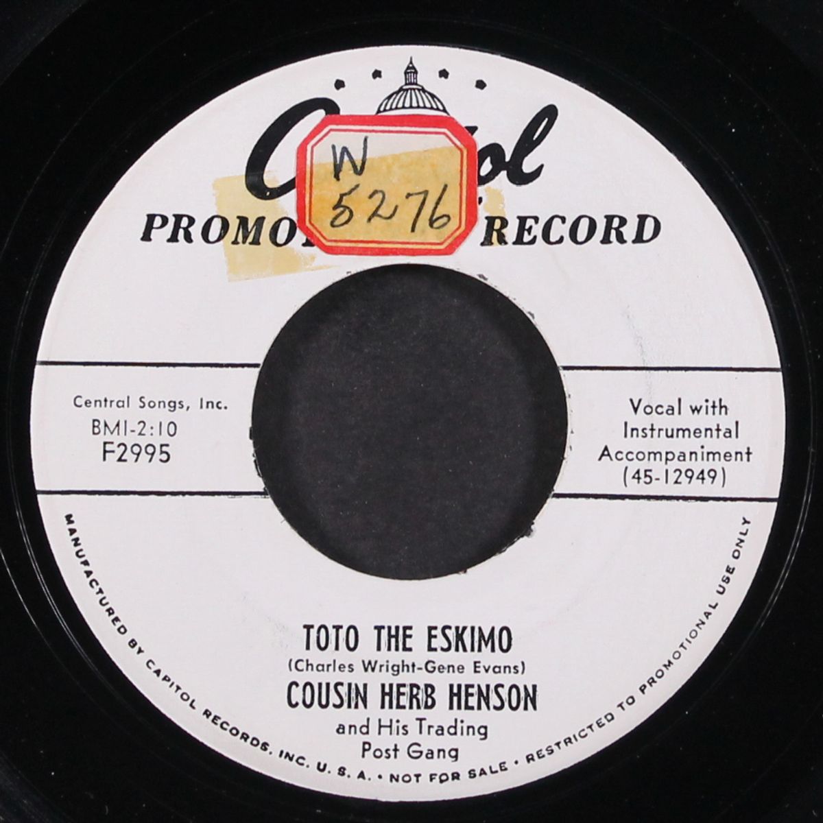 i've never heard by COUSIN HERB HENSON