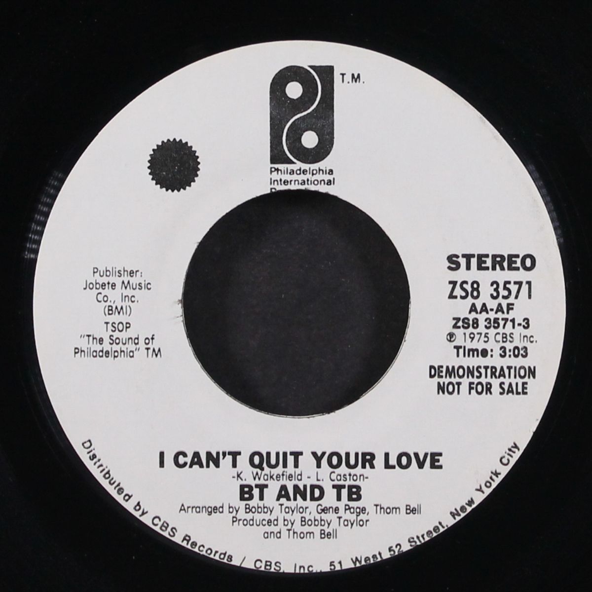 i can't quit your love by BT AND TB