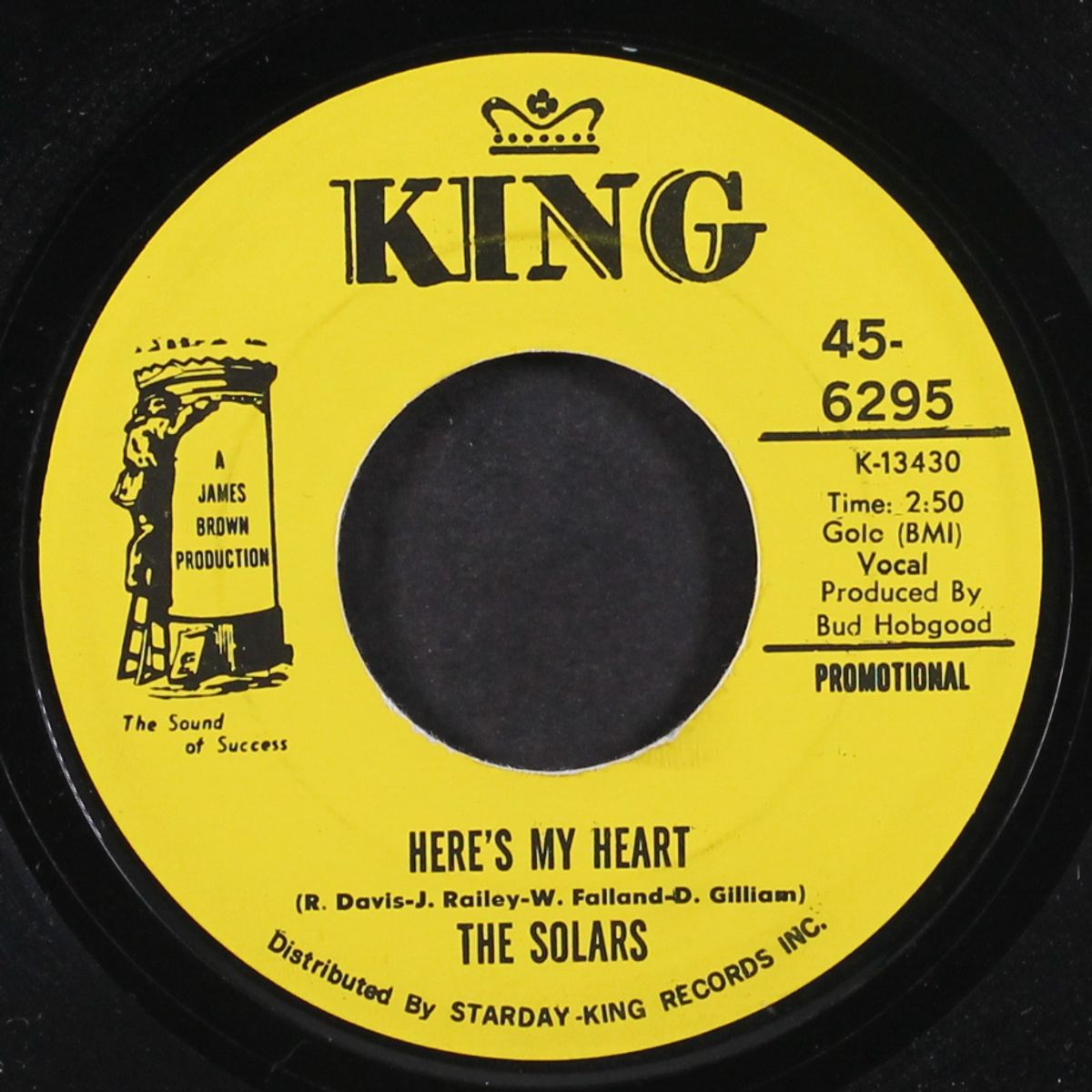 here's my heart / nobody knows but my baby and me by SOLARS