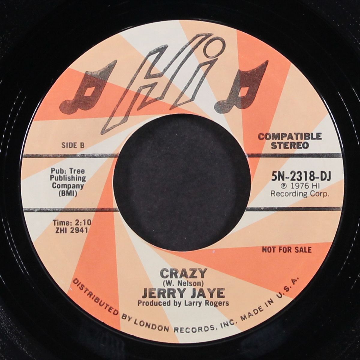 hot and and still heatin' / crazy by JERRY JAYE
