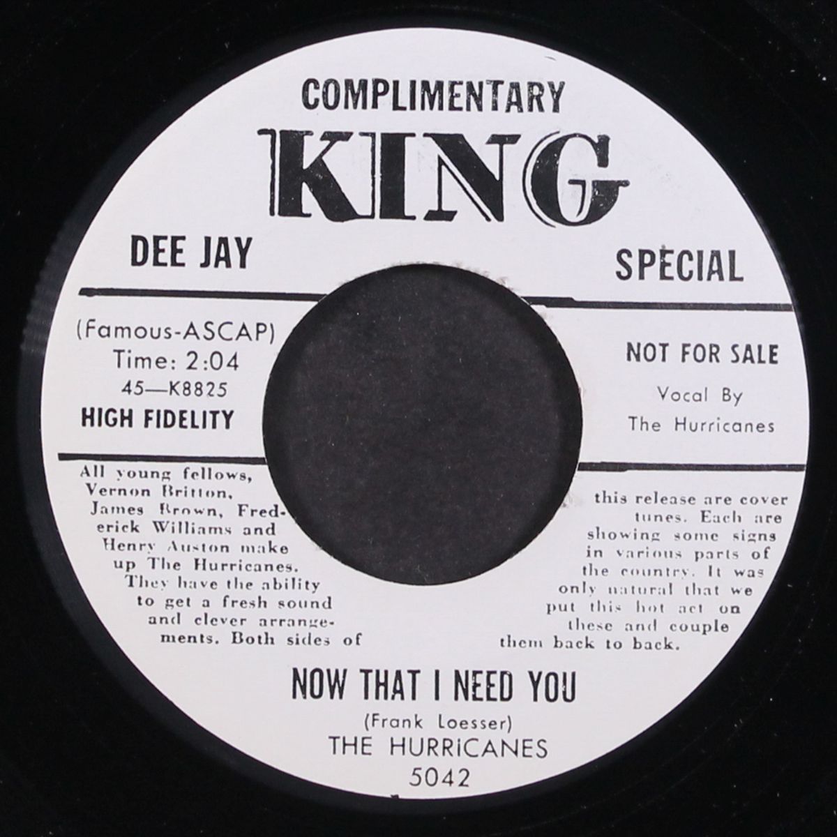 priceless / now that i need you by HURRICANES