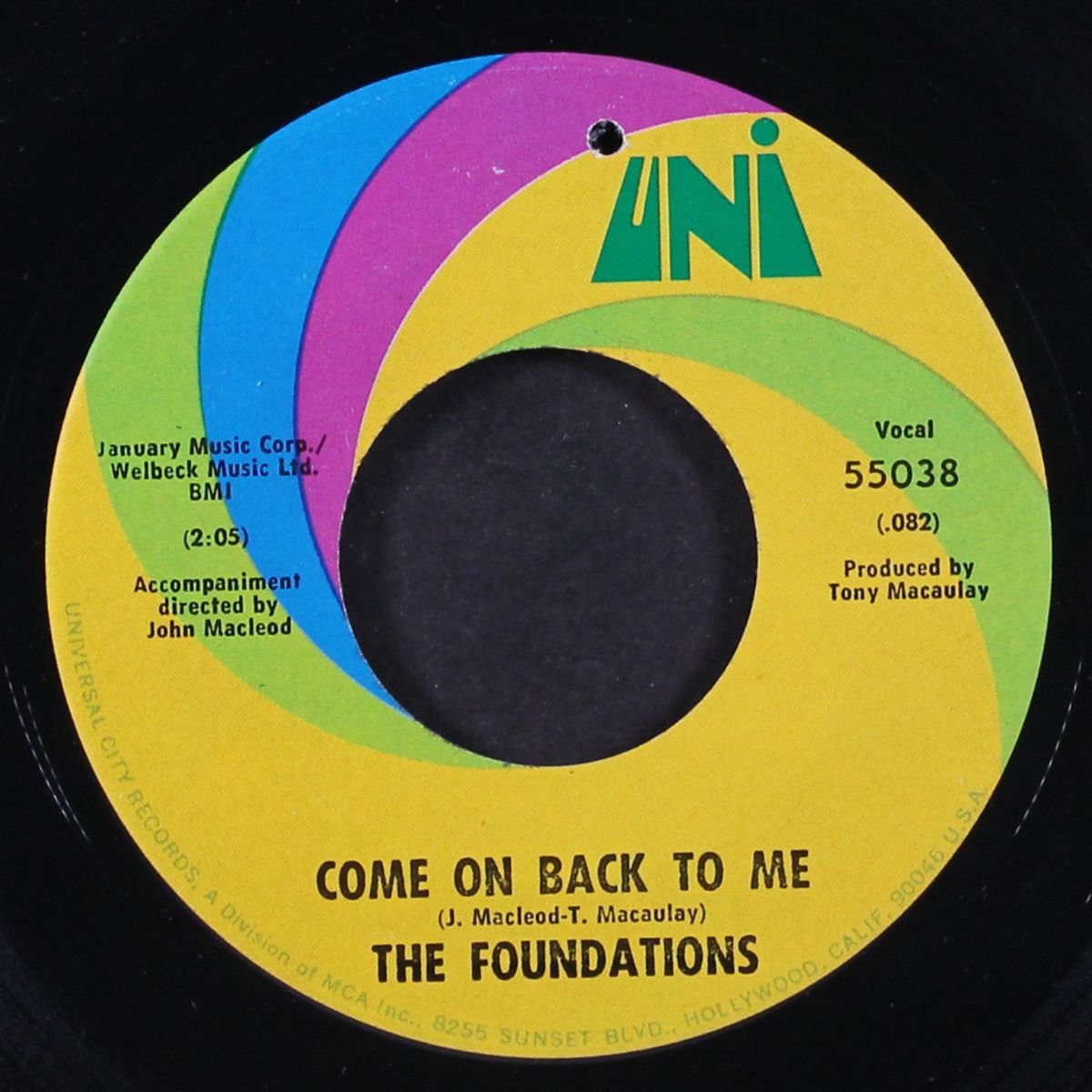 baby, now that i've found you / come on back to me by FOUNDATIONS