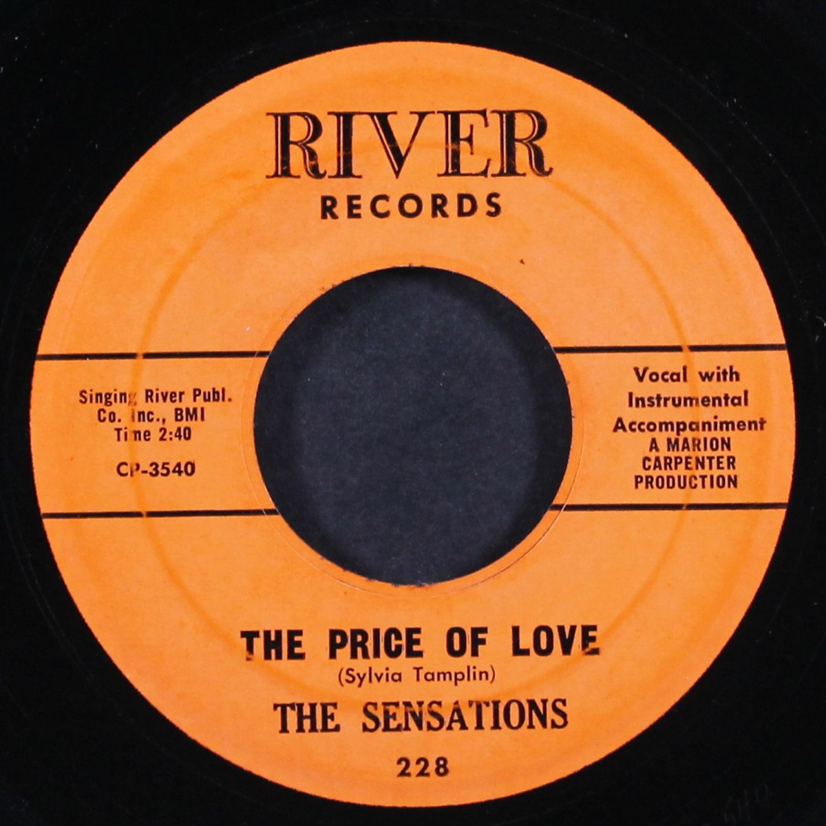the price of love / don't take your love by SENSATIONS