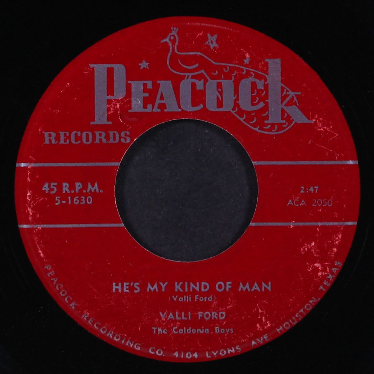 he's my kind of man / all of me by VALLI FORD