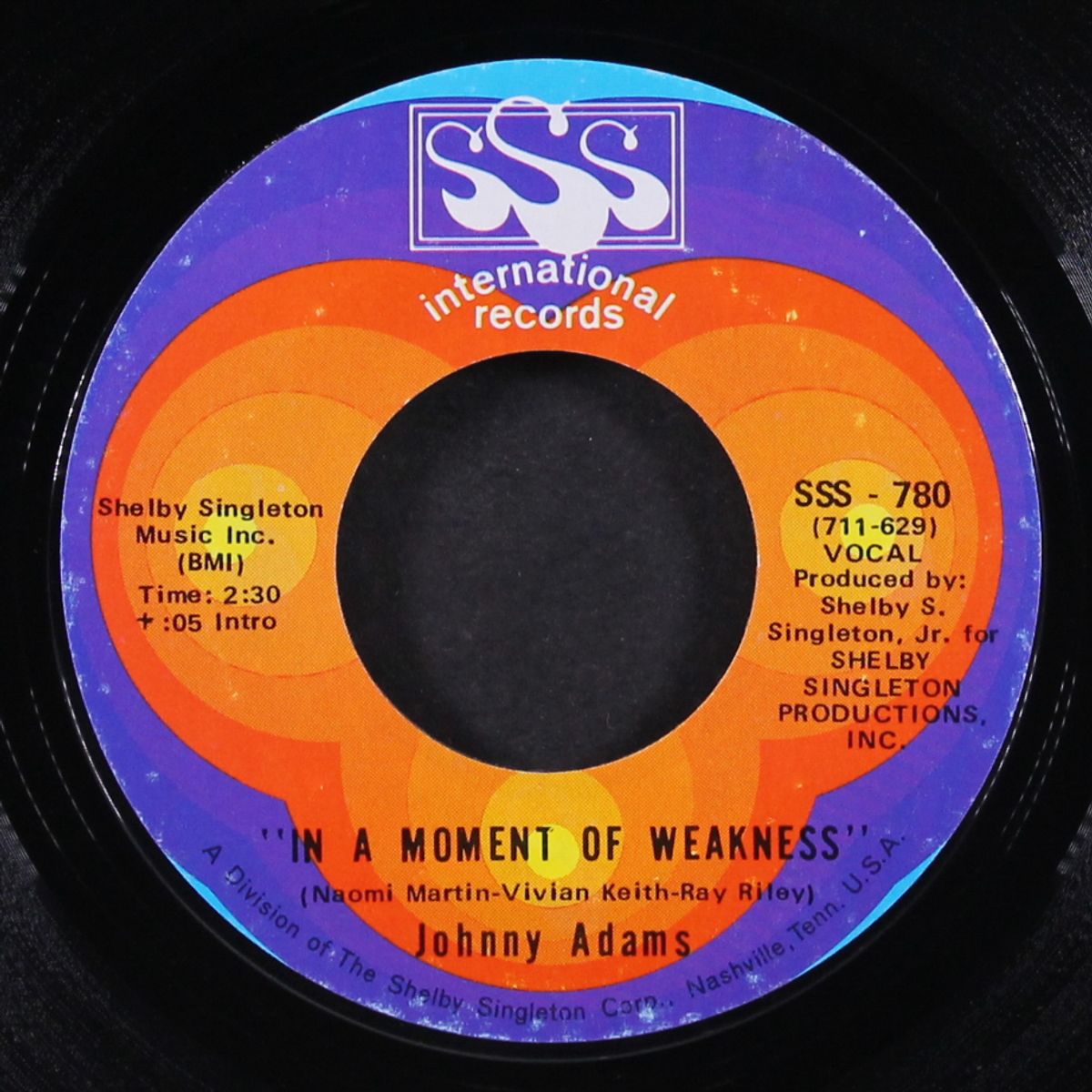 i can't be all bad / in a moment of weakness by JOHNNY ADAMS