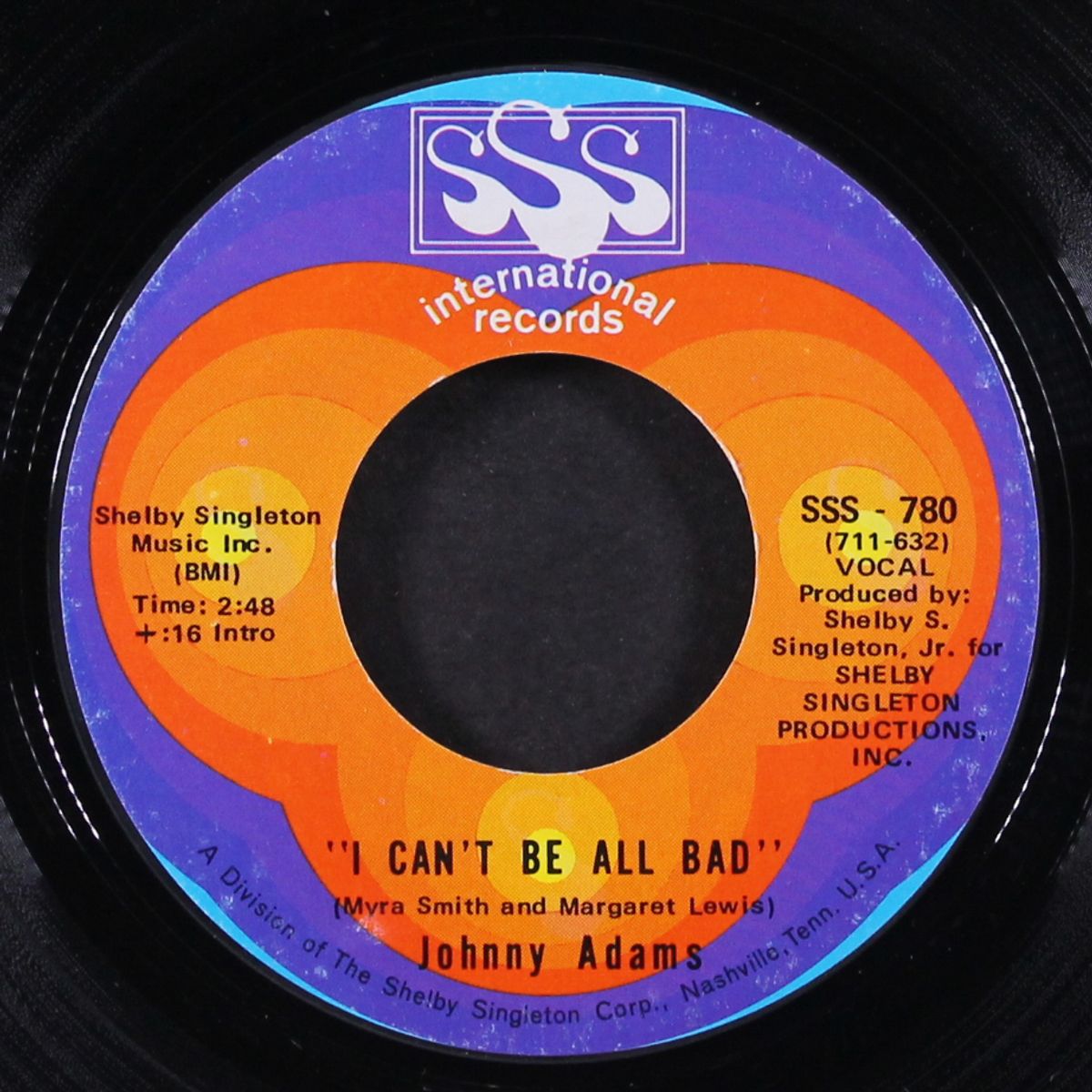 i can't be all bad / in a moment of weakness by JOHNNY ADAMS