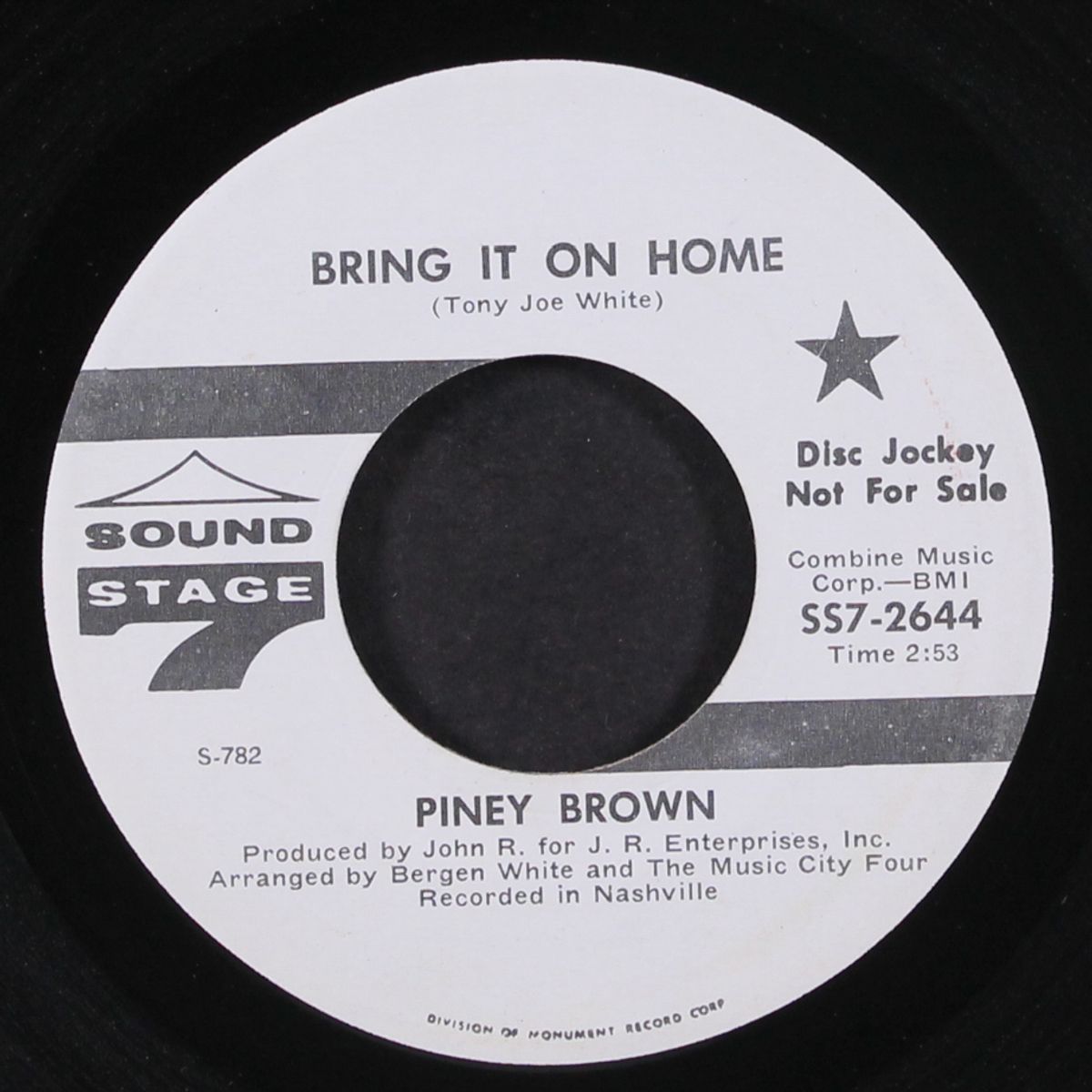 bring it on home by PINEY BROWN