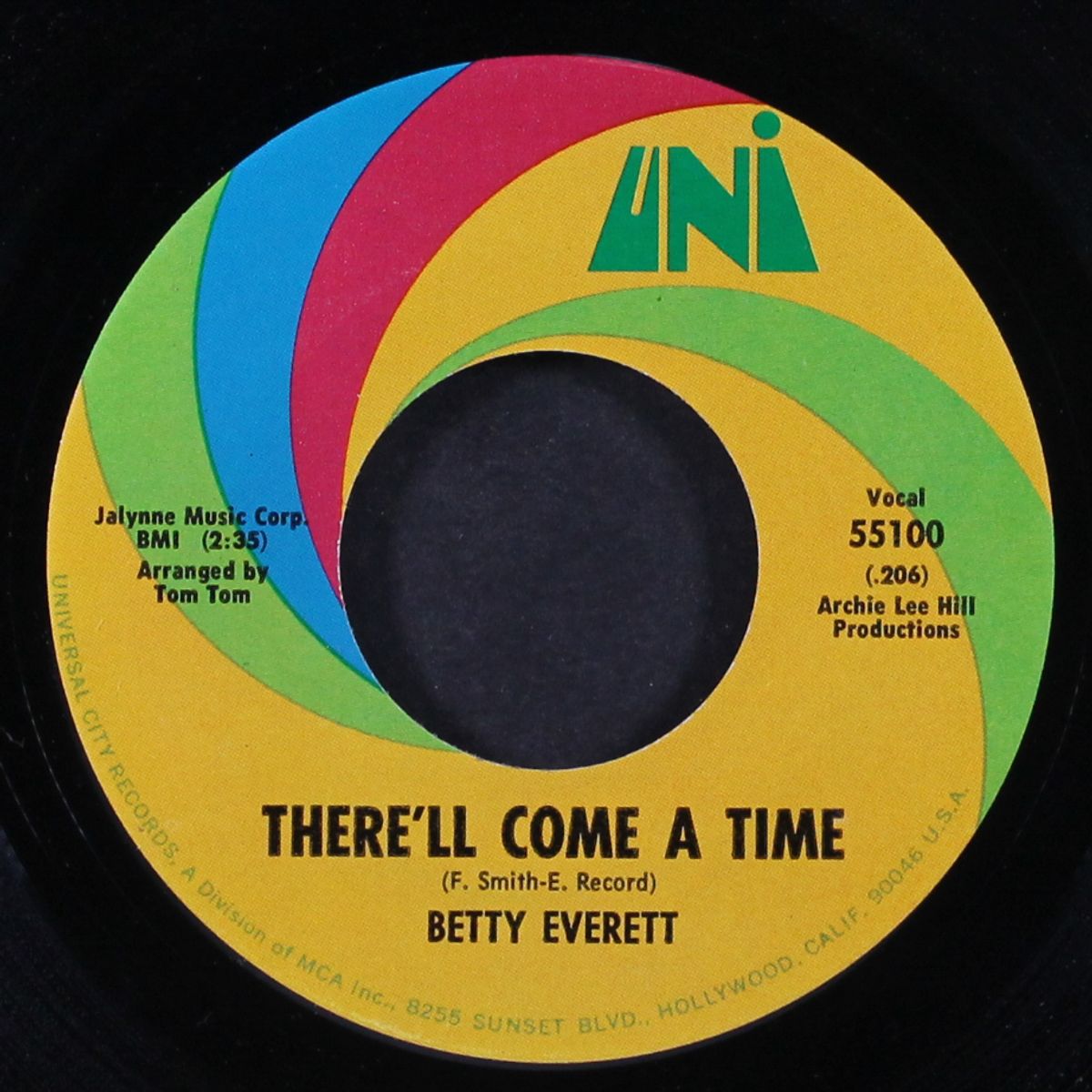 there'll come a time / take me by BETTY EVERETT
