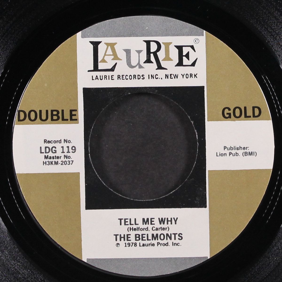 tell me why / come on little angel by BELMONTS