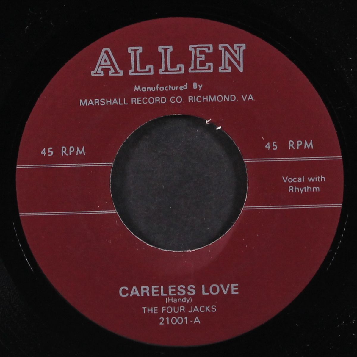 careless love / capp's bop by FOUR JACKS