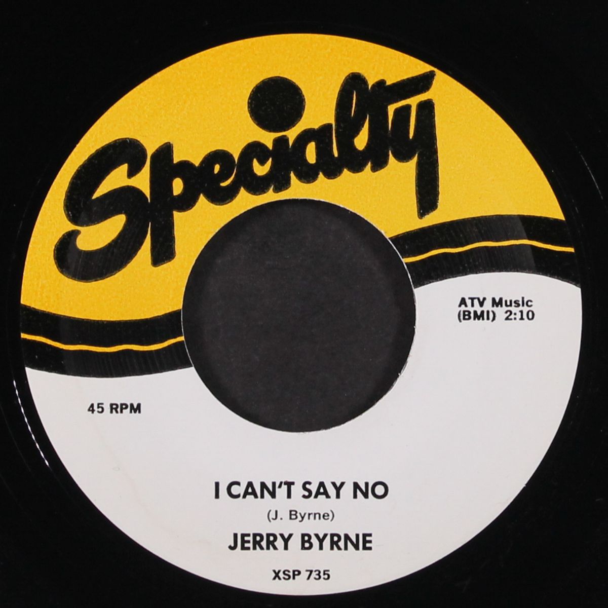 i can't say no / my little girl by JERRY BYRNE