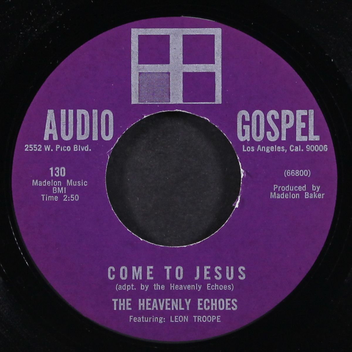 come to jesus / don't need nobody but the lord by HEAVENLY ECHOES