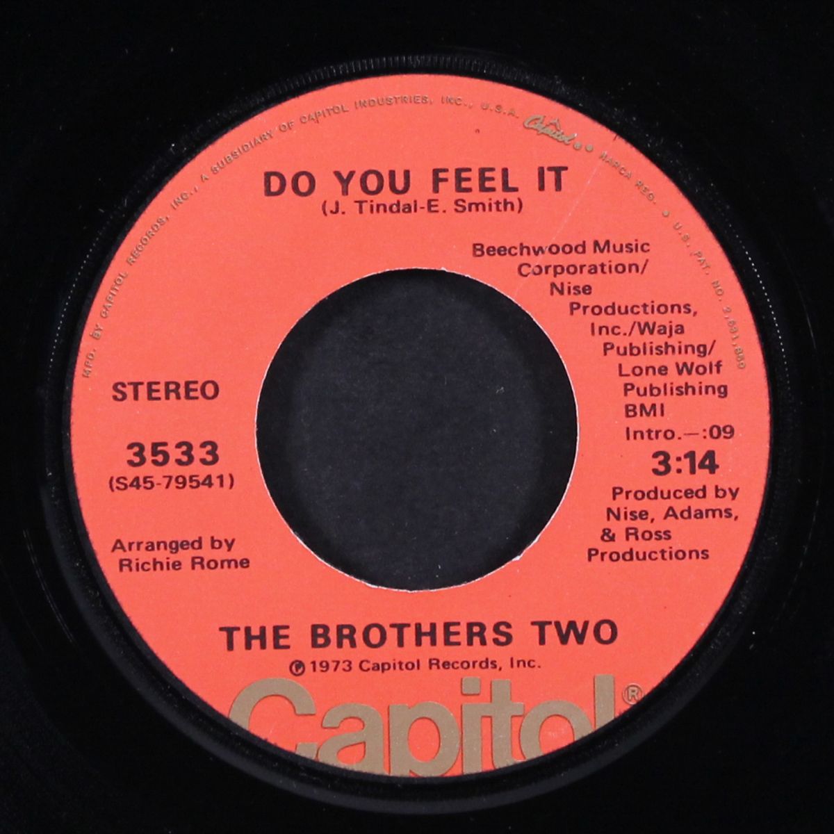 hey girl / do you feel it by BROTHERS TWO