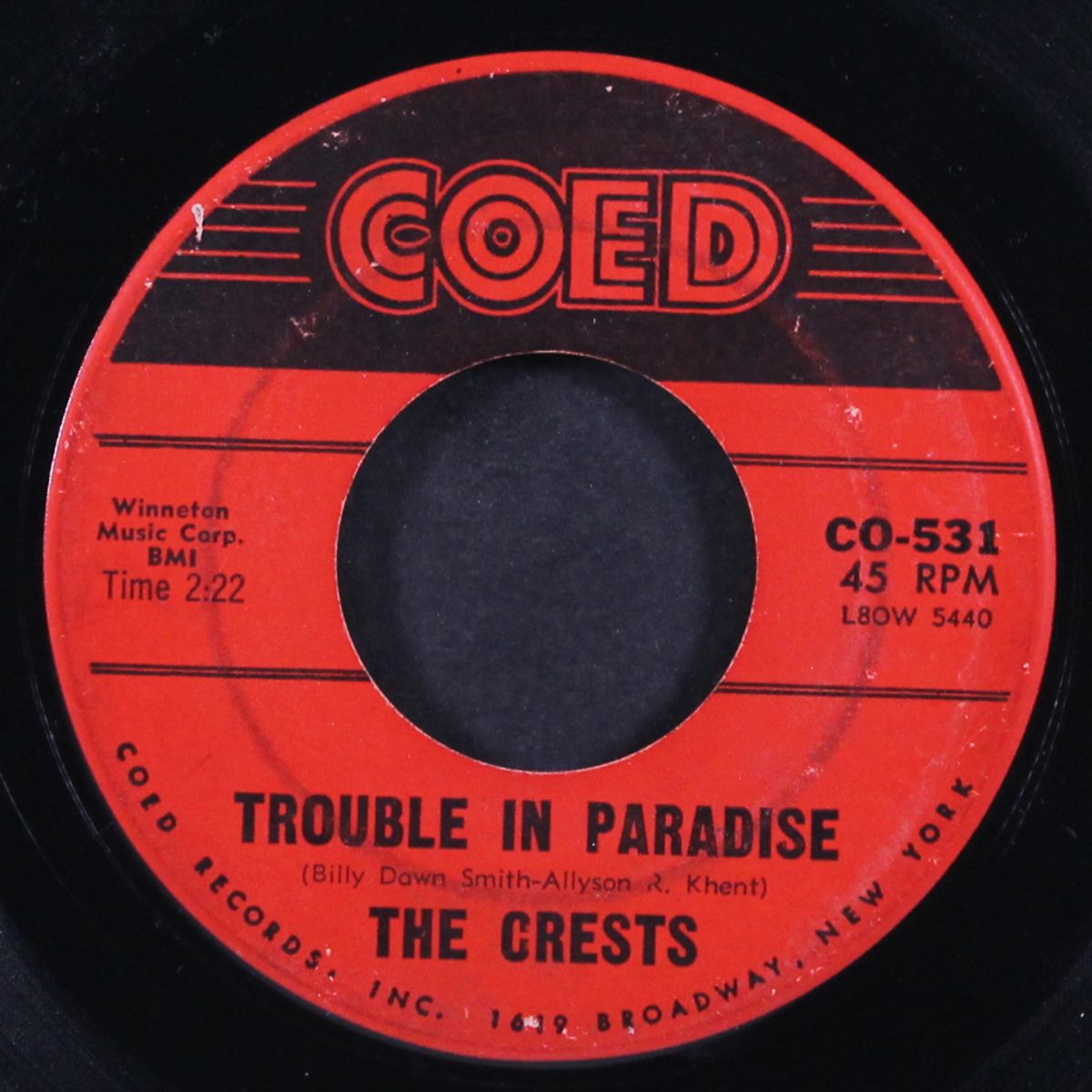 trouble in paradise / always you by CRESTS